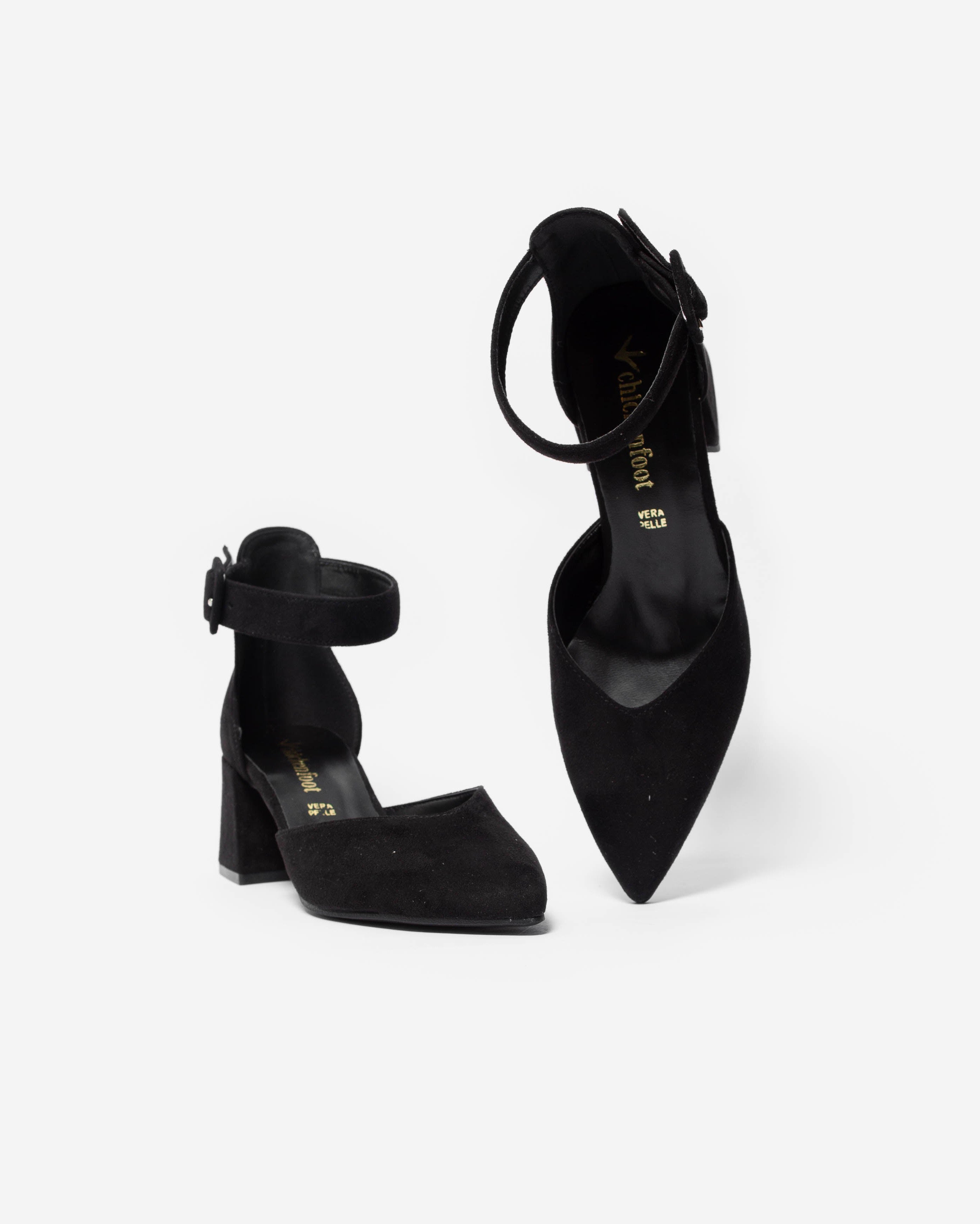 CHICKENFOOT LIVORNESE CAMOSCIO NERO