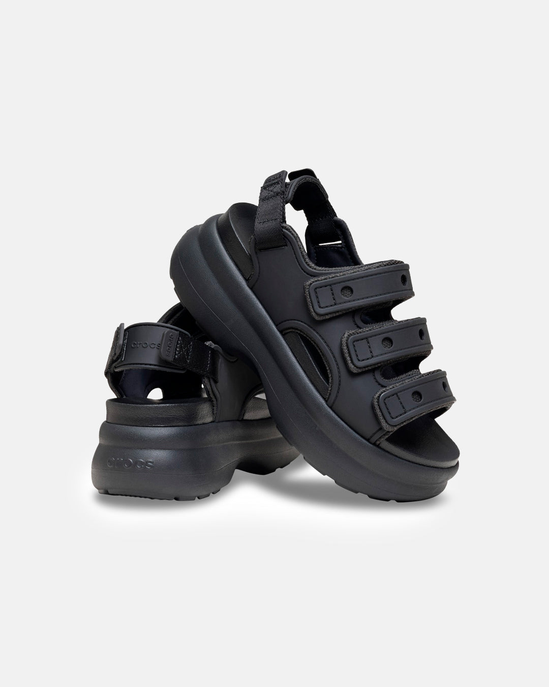 SOHO FROSTED SPORT SANDAL NERO