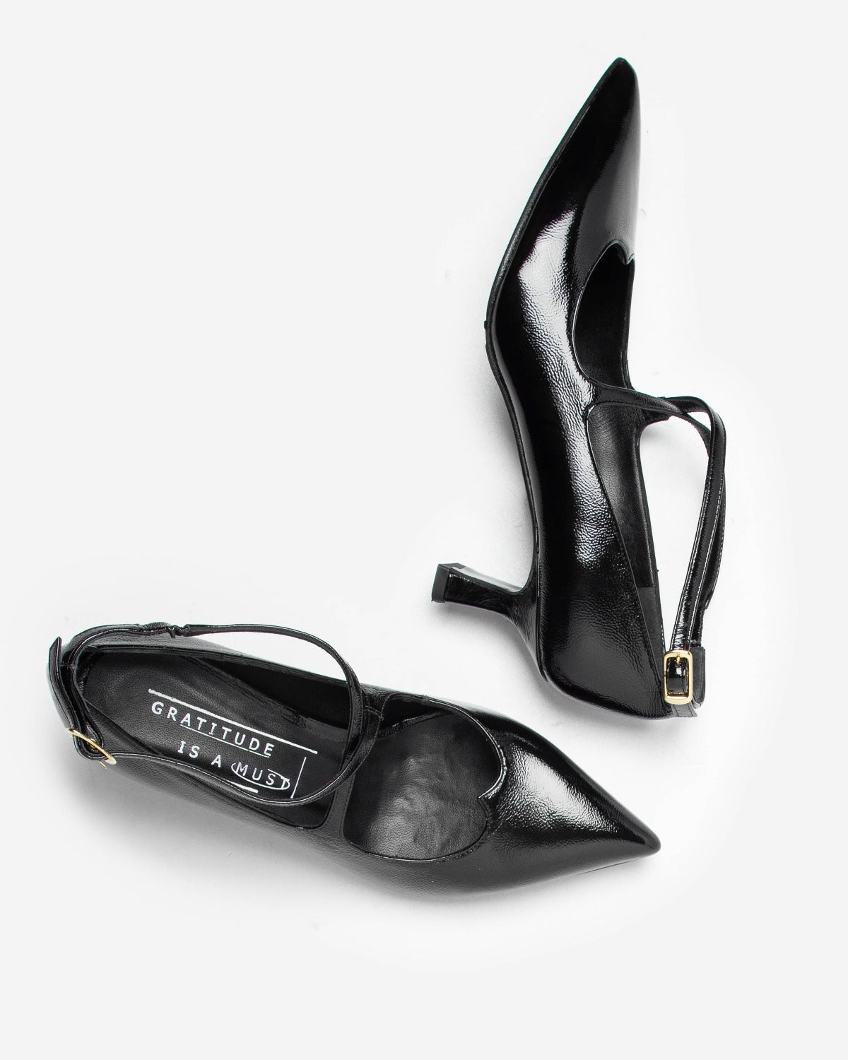 GRATITUDE IS A MUST SR710 NERO LUCIDO