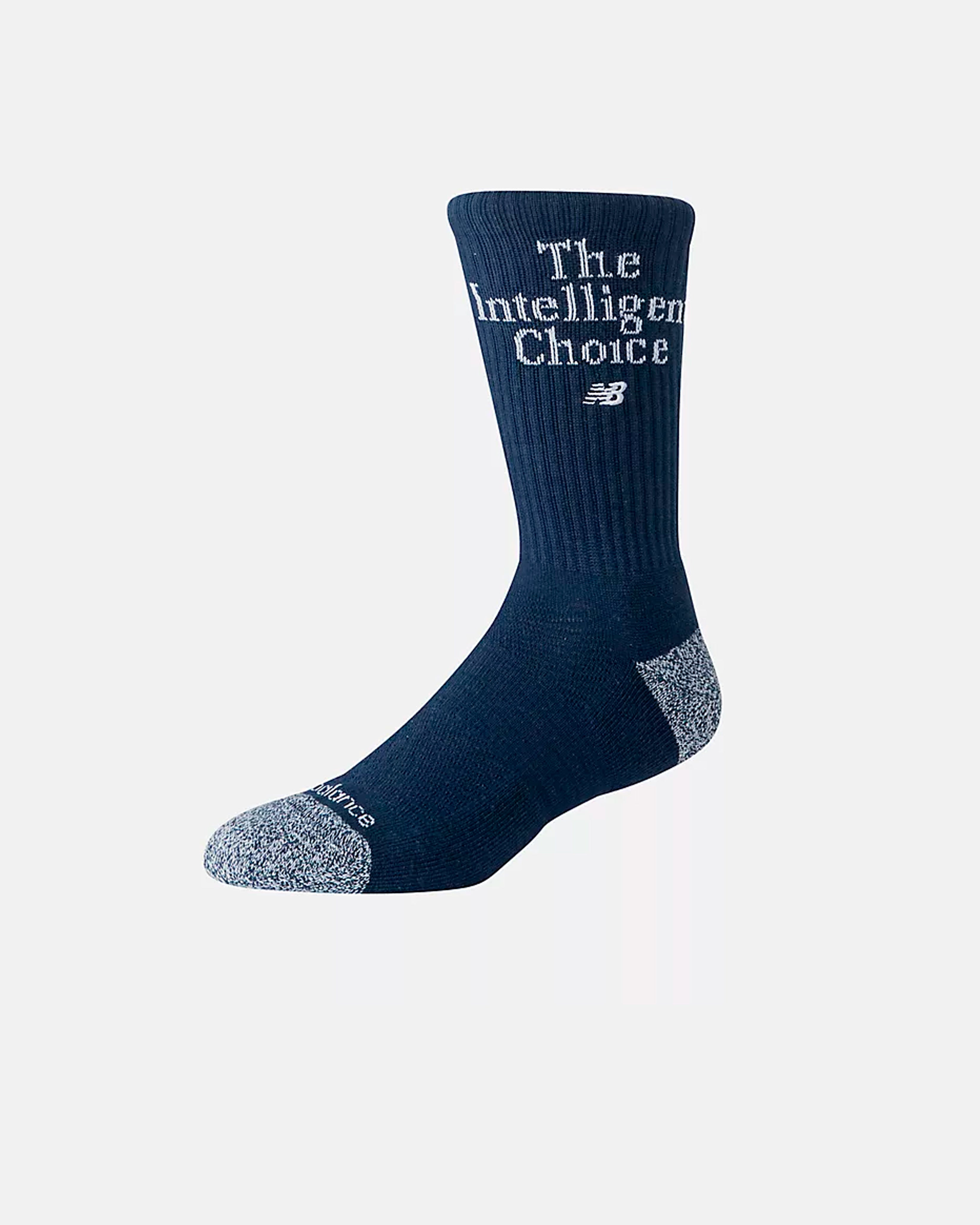 ACTIVE PREMIUM GRAPHIC CREW SOCKS- BLUE