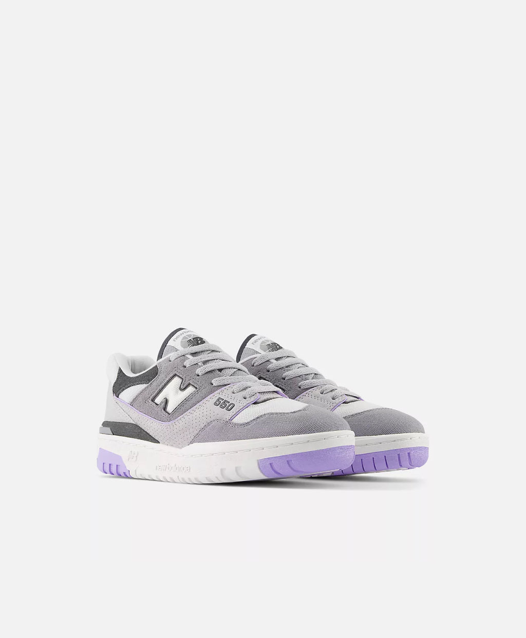 NEW BALANCE BBW550FA Grey Matter and Lilac Glo