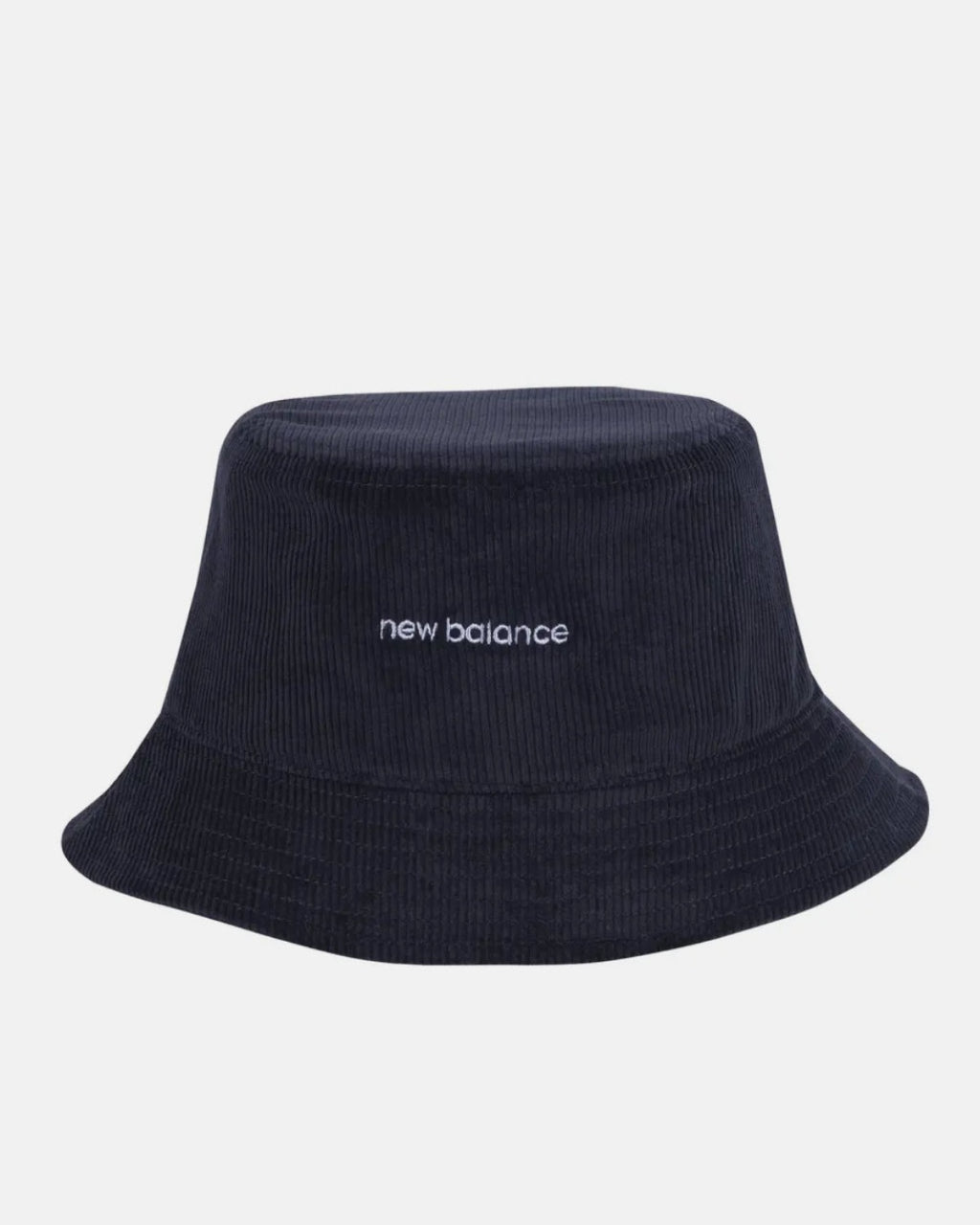 NEW BALANCE WASHED CORDUROY BUCKET HAT BLACK