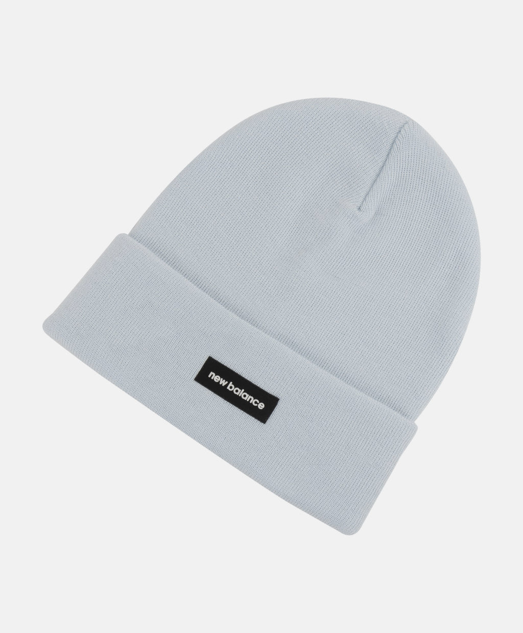 NEW BALANCE LINEAR KNIT CUFFED BEANIE ICE BLUE