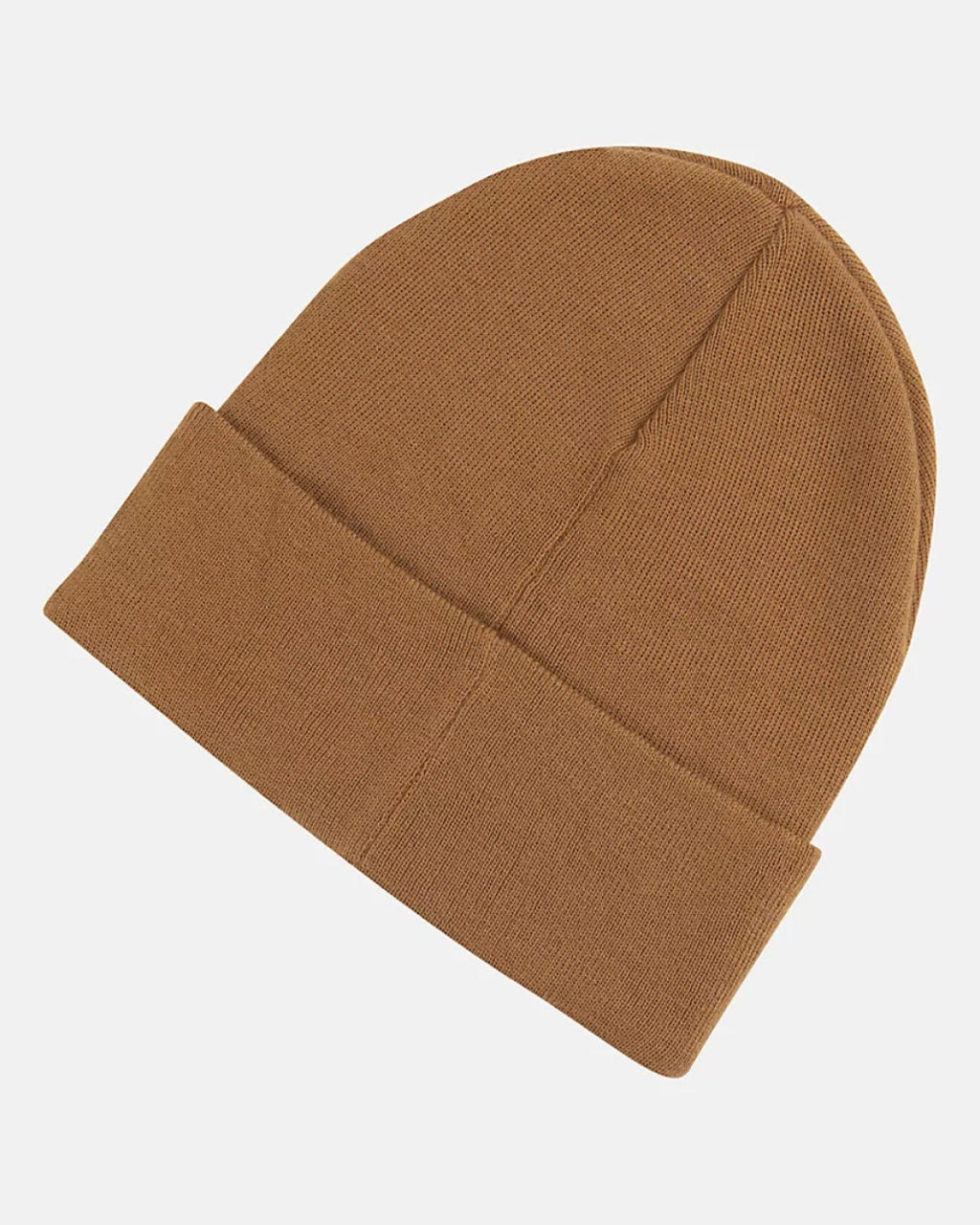 LINEAR KNIT CUFFED BEANIE TOBACCO