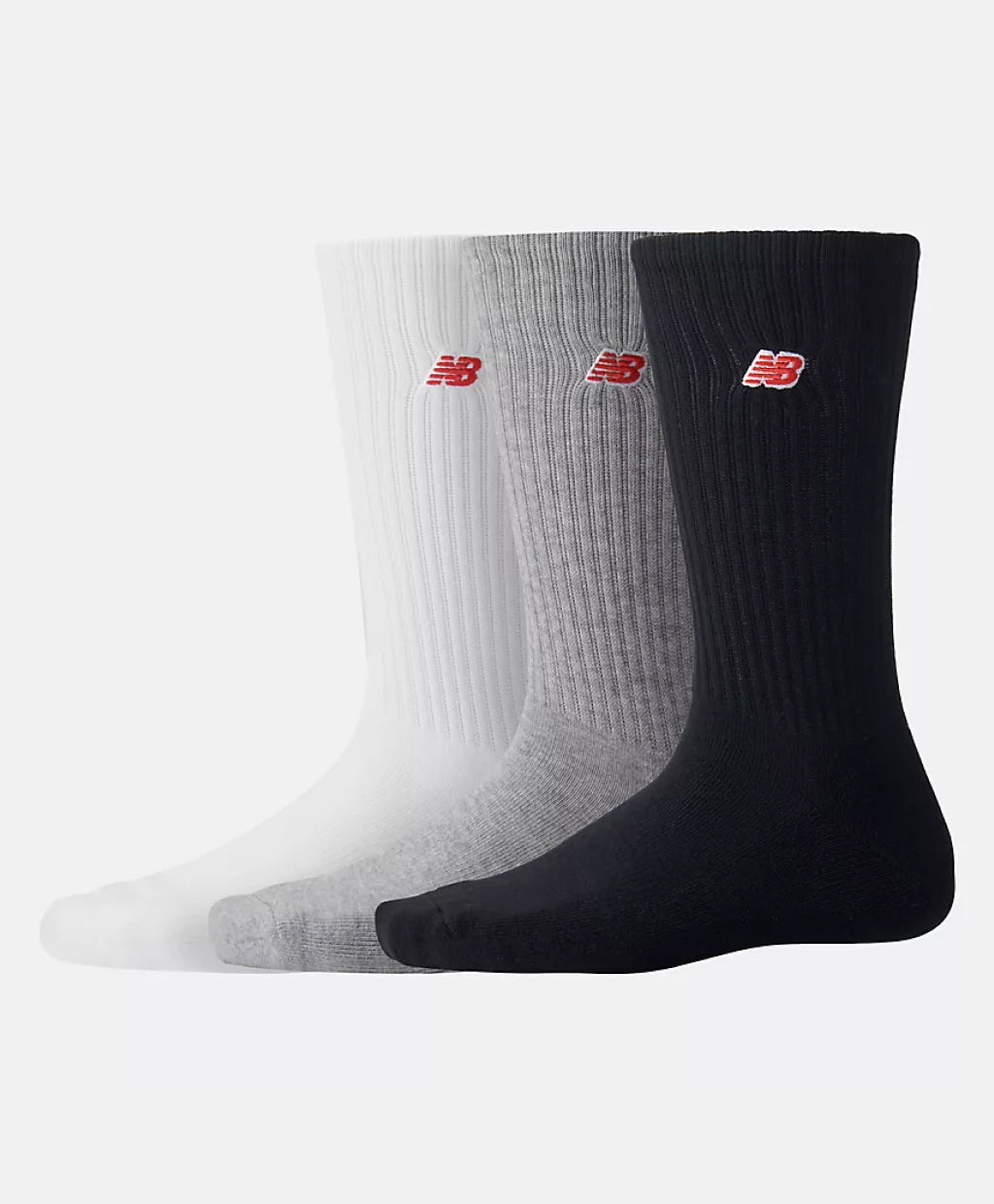 NEW BALANCE PATCH LOGO SOCK 3 PACK