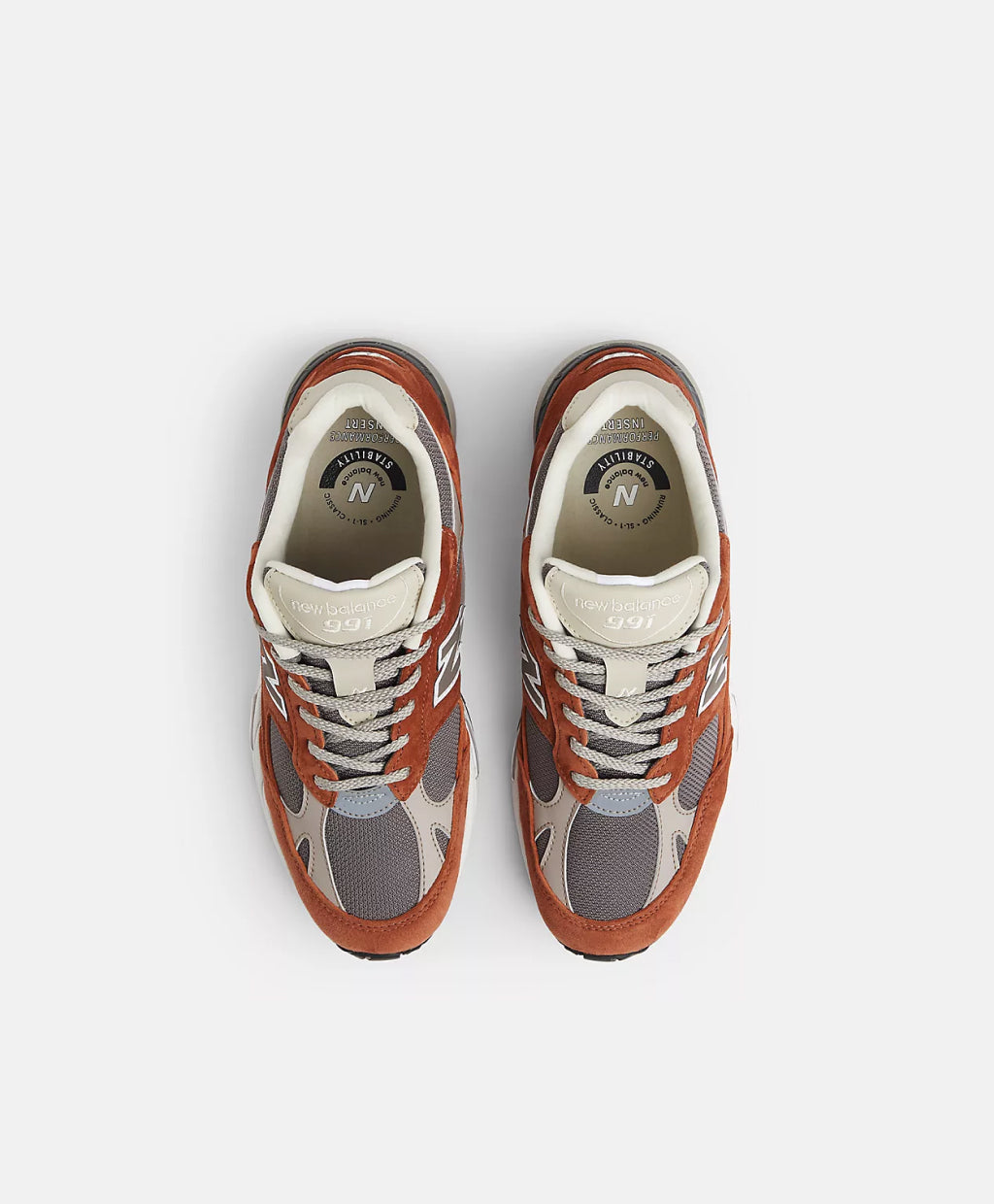 NEW BALANCE M991PTY ORANGE MADE IN UK