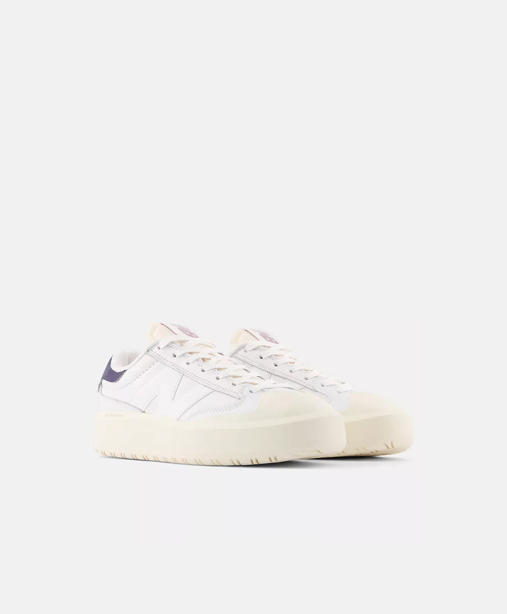 NEW BALANCE CT302LC WHITE AND LILAC CHALK