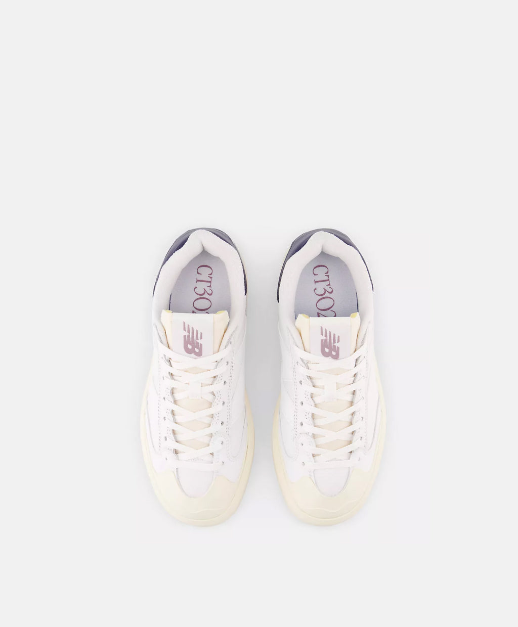 NEW BALANCE CT302LC WHITE AND LILAC CHALK