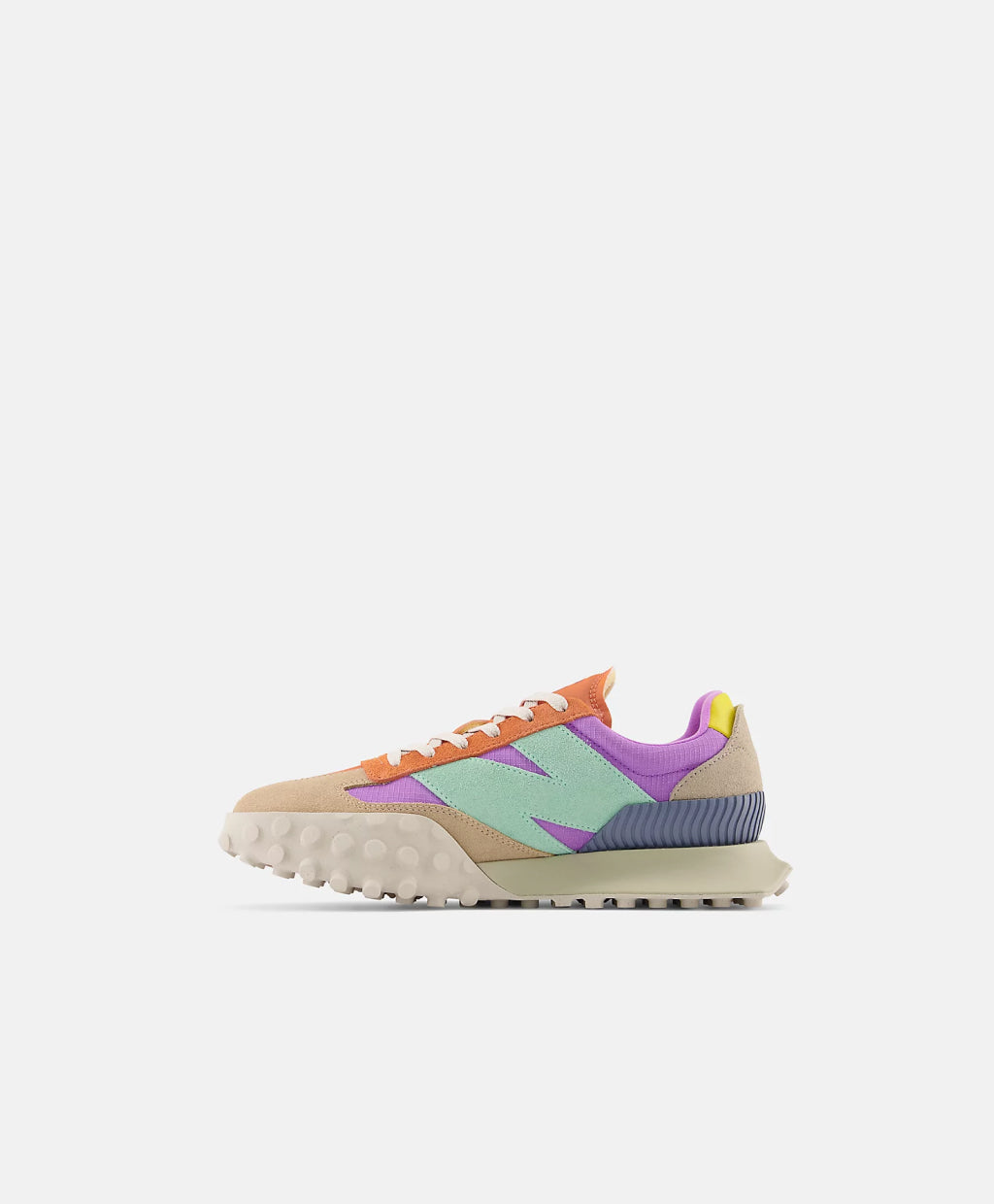 NEW BALANCE UXC72CB TAN/PURPLE/ORANGE