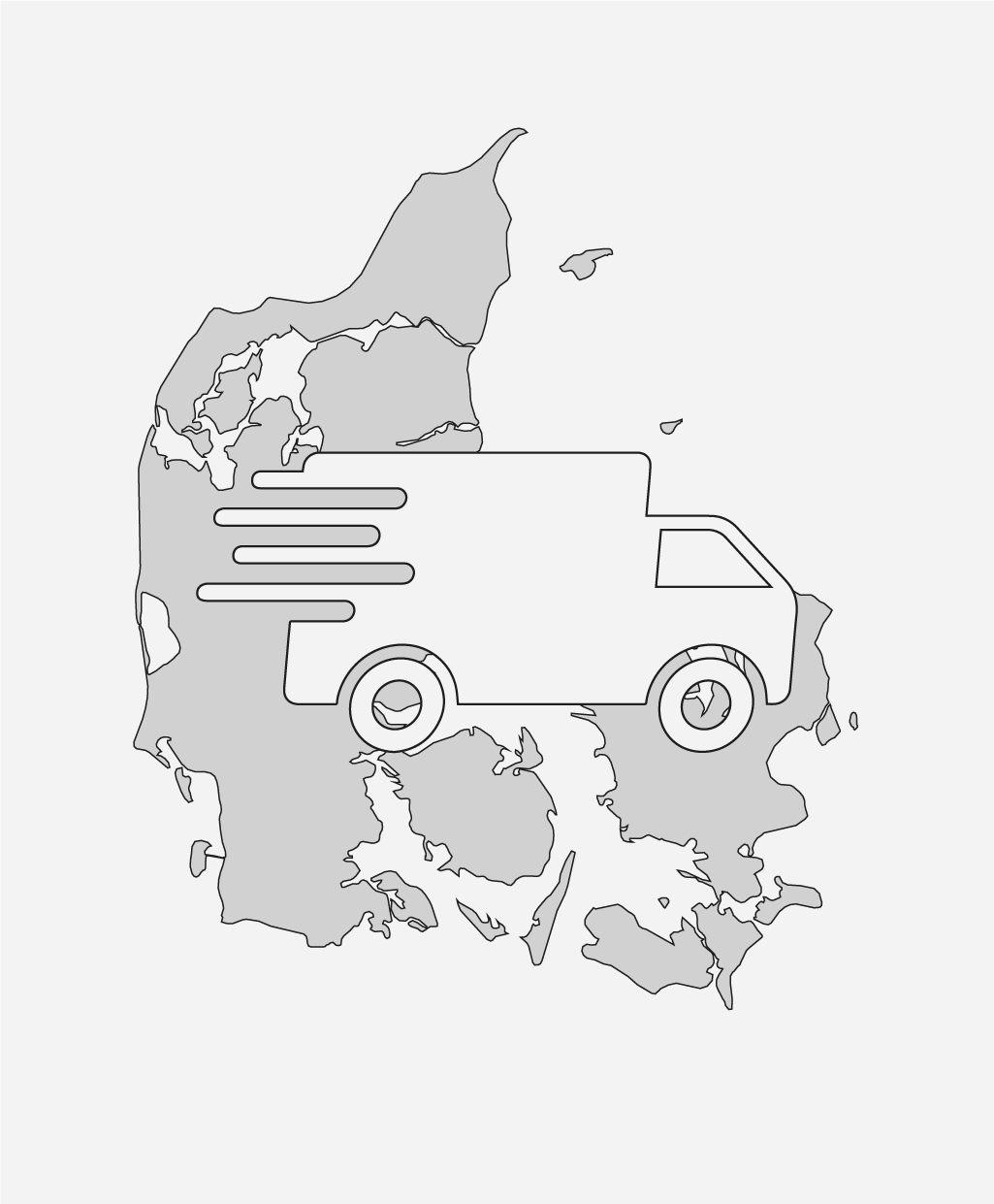 Fravshipping Denmark