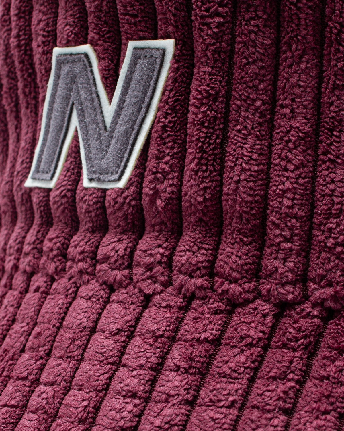 BUCKET HAT CORDUROY BURGUNDY