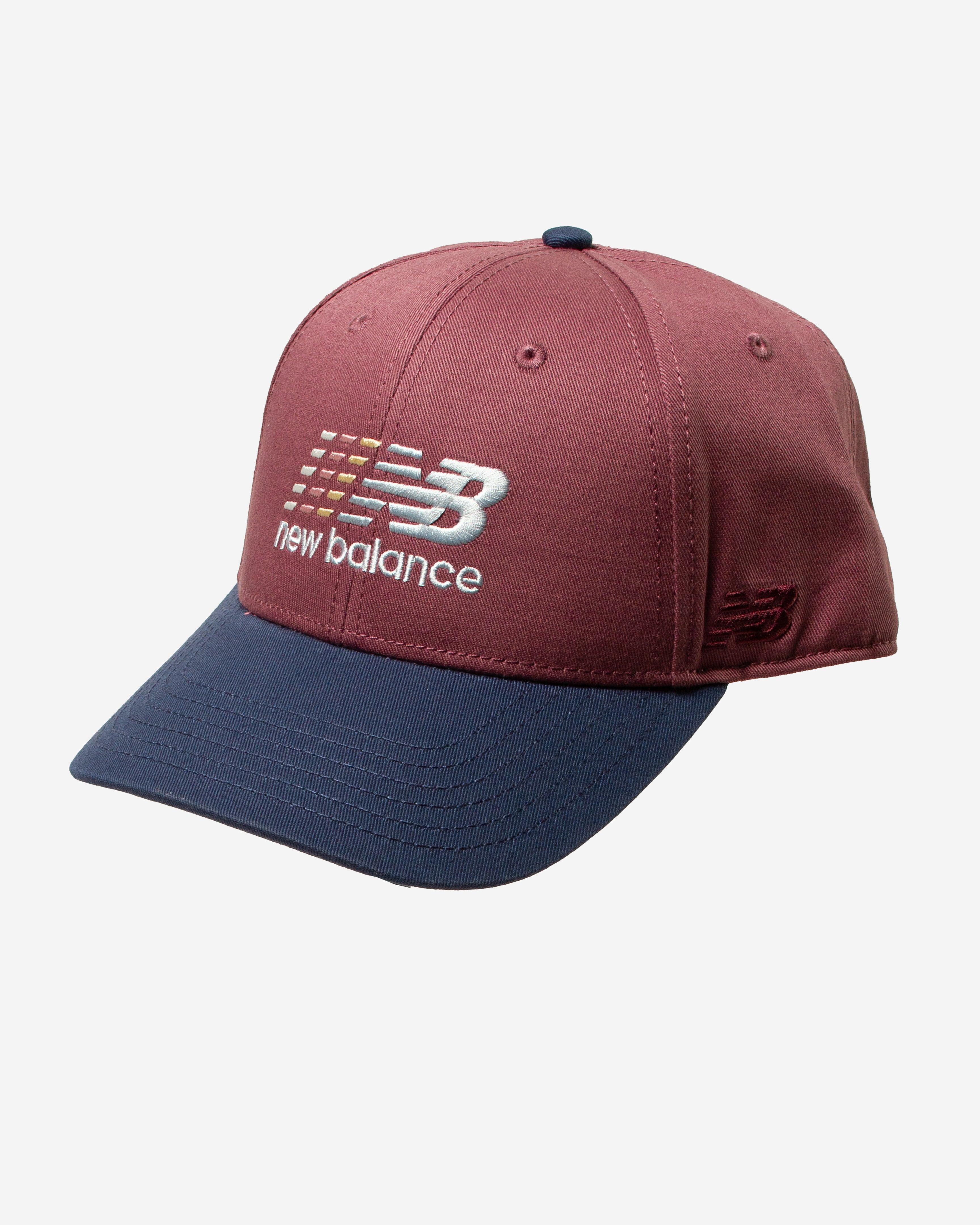 6 PANEL STRUCTURED ATHLETICS FADED PLUM