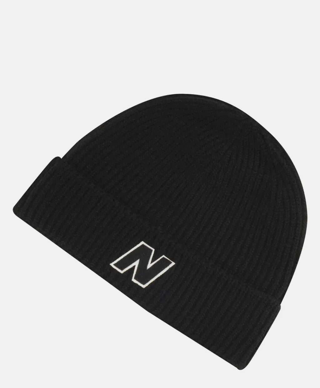 NEW BALANCE WINTER WATCHMAN BLOCK N BEANIE BLACK