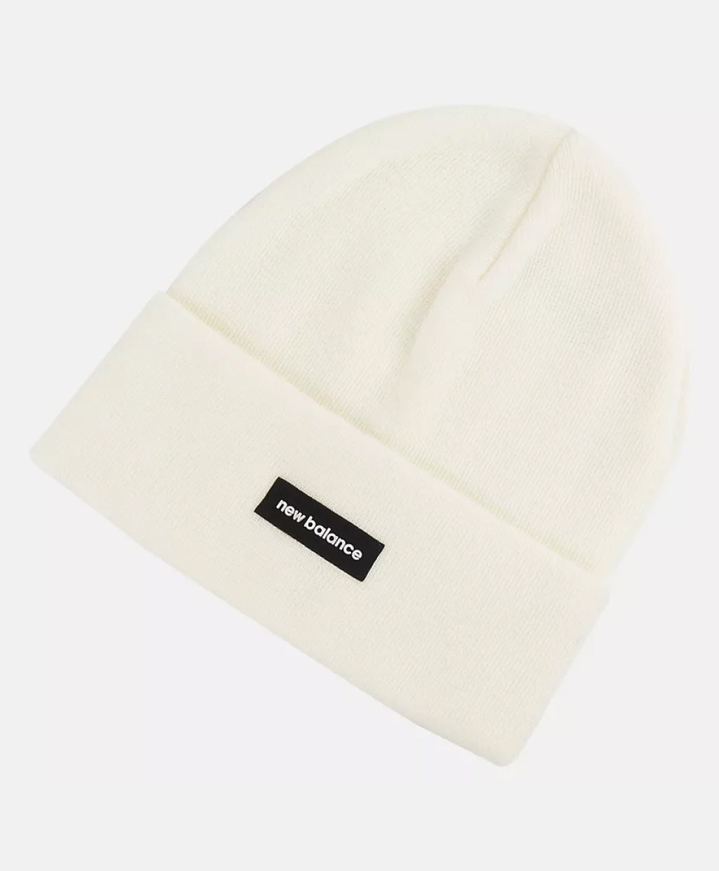 NEW BALANCE LINEAR KNIT CUFFED BEANIE SEA SALT