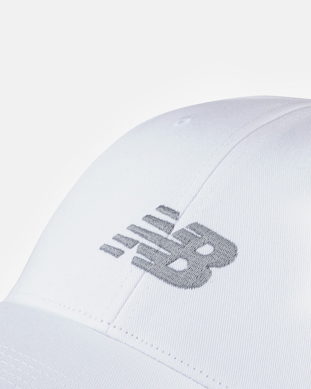 6 PANEL STRUCTURED SNAPBACK BIANCO