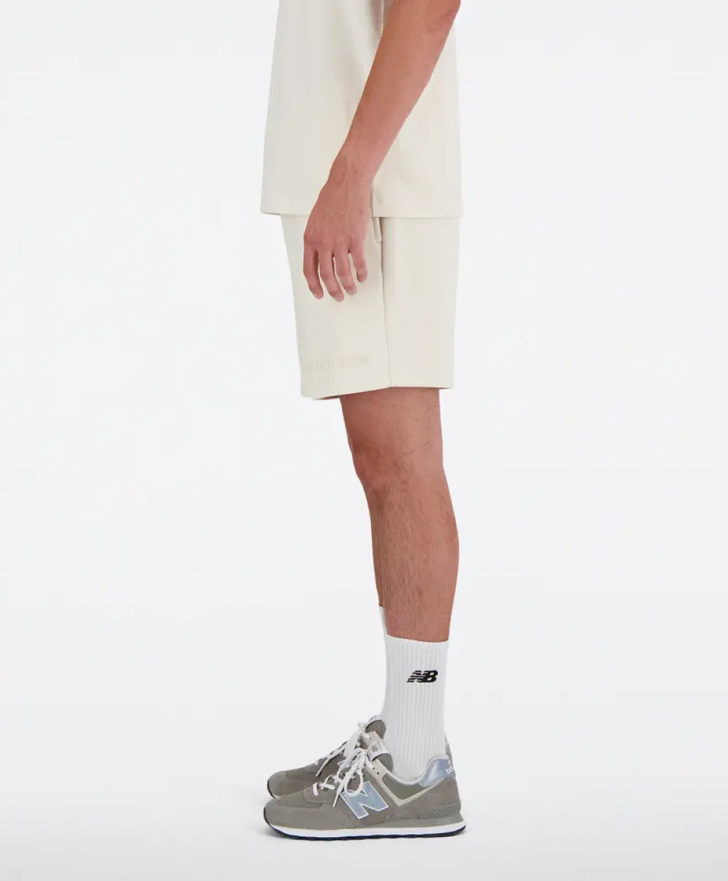 MS41552LIN SHIFTED SHORTS LINEN
