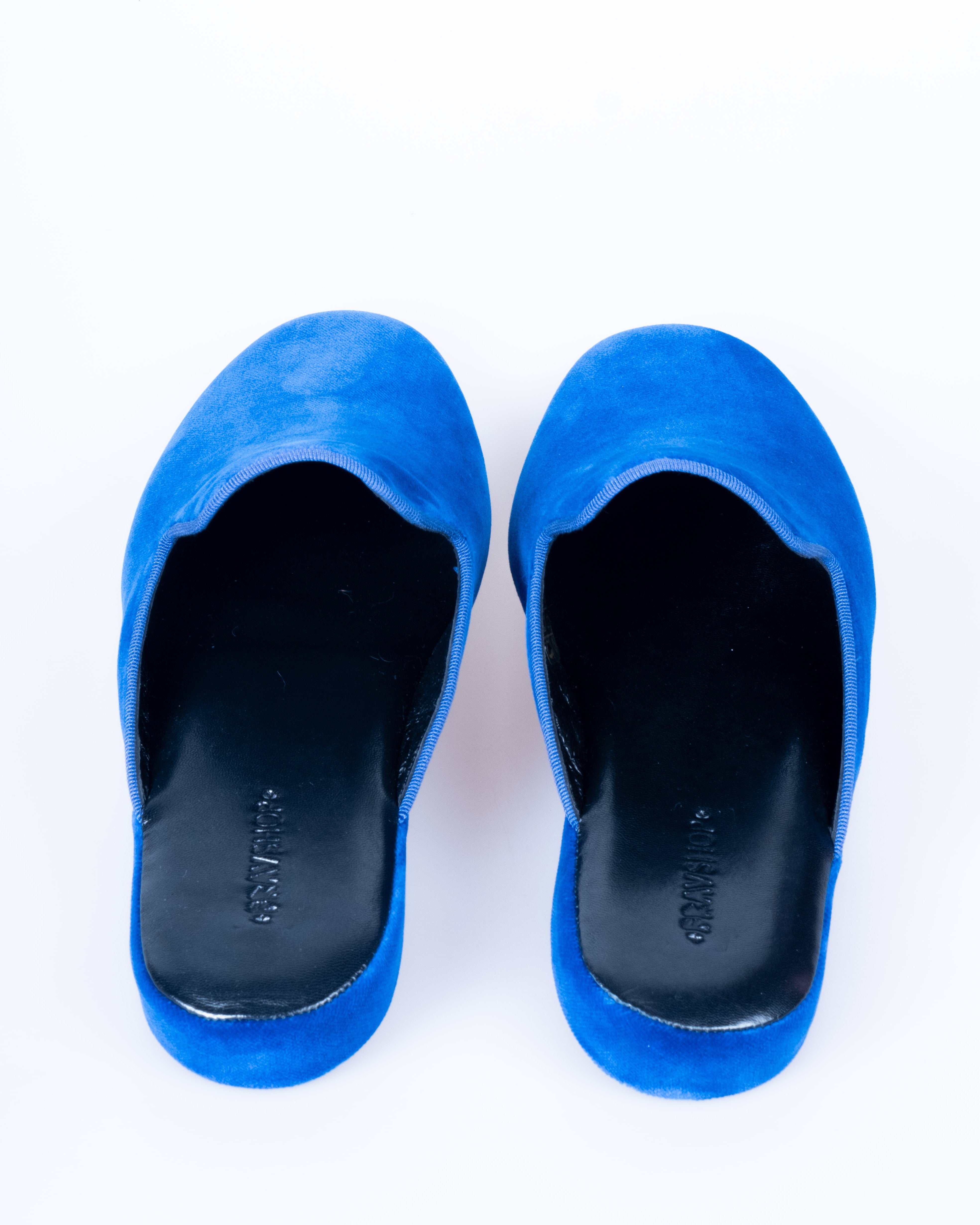 SLIPPER BENSO 061 - BLUE VELVET